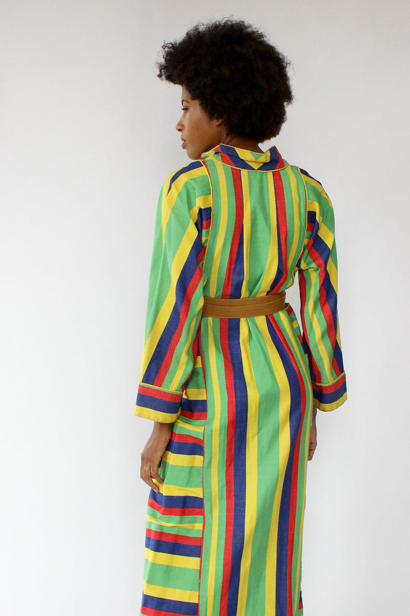 Odette Barsa Lion Stripe Caftan