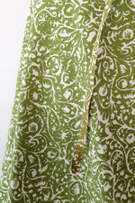 Maskit Grass Green Printed Set XS/S