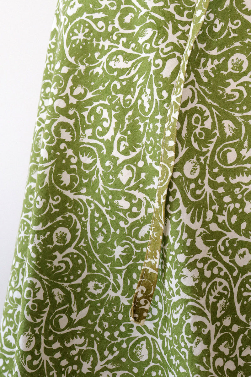 Maskit Grass Green Printed Set XS/S
