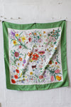 Gucci V. Accornero Flora Silk Scarf