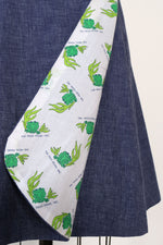 Reversible Frog Wrap Skirt M/L