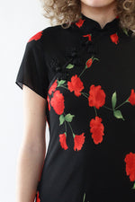 Chinoiserie Rose Dress M