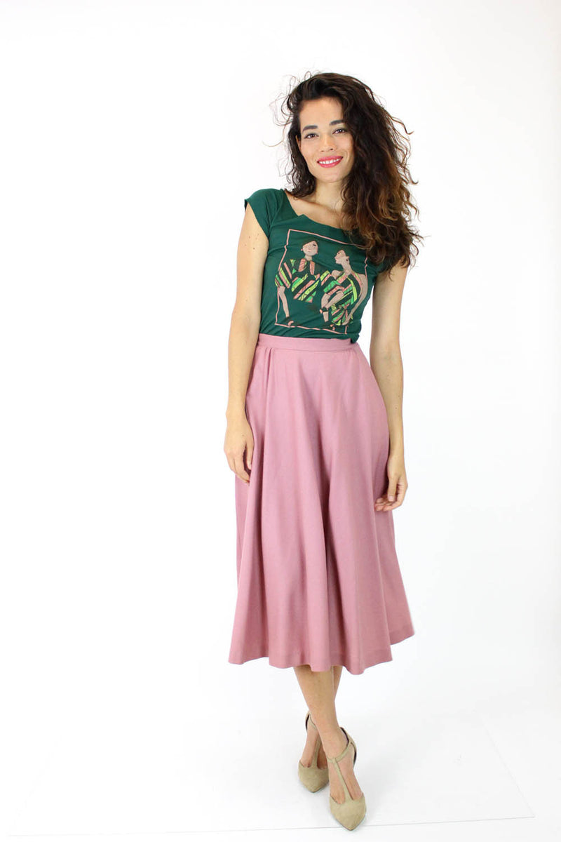 Rodier Rose Skirt XS/S