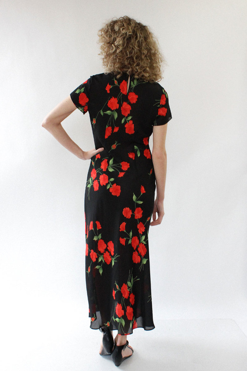 Chinoiserie Rose Dress M