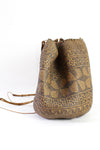 Woven Rattan Backpack