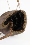Woven Rattan Backpack