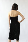 Gunne Sax Sequin Bow Velvet Dress XS