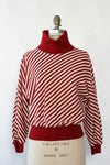 Diagonal Dolman Turtleneck S-L