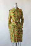 Sgt Pepper Golden Paisley Dress  M/L