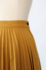 Esprit Mustard Pleat Mini XS