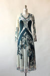 Jade Tattoo Mesh Dress S/M