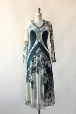 Jade Tattoo Mesh Dress S/M
