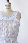 Ditsy Cornflower Nightgown XS/S Petite