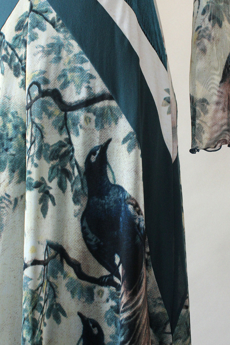 Jade Tattoo Mesh Dress S/M