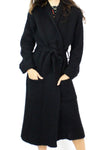 Black Mohair Sweater Coat