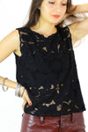 Bali at dusk lace top M/L