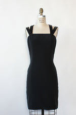 Beaded Cutout Strap LBD M