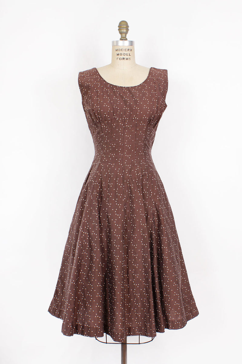 50s Constellation Dress M