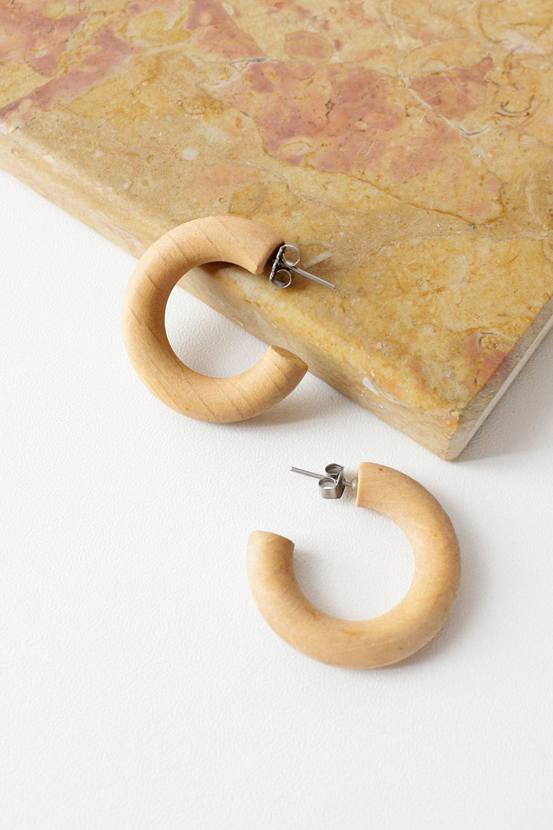Light Wood Hoops