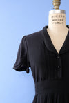 Palms and Cranes Rayon Dress XS-M