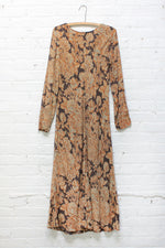 Stormy Floral Maxi Dress M
