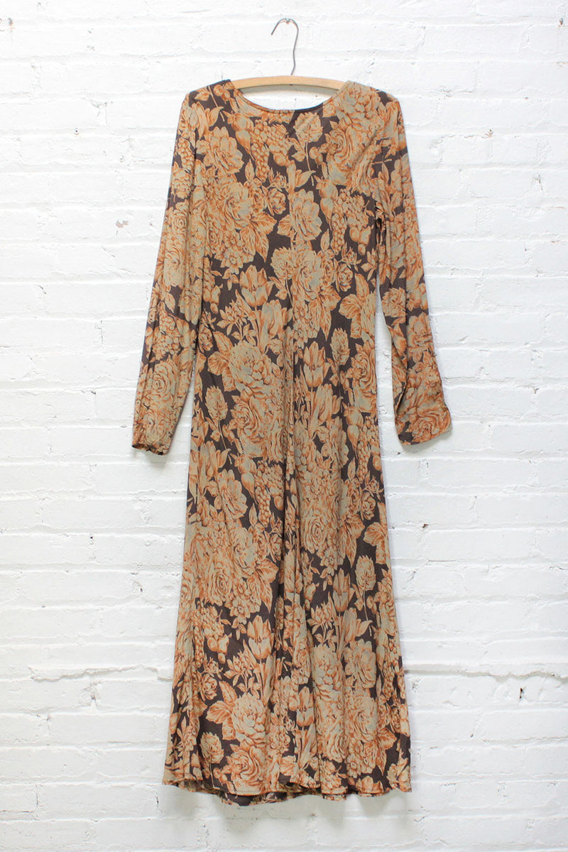 Stormy Floral Maxi Dress M