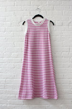 Sporty Stripe Knit Dress S