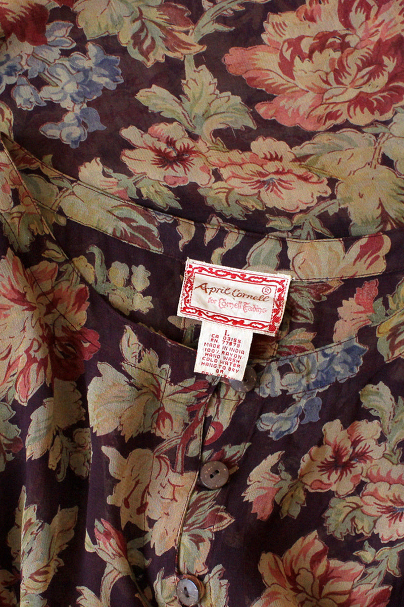 Blackberry Sheer Maxi M-XL