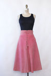 Sheryl Suede Flare Skirt M/L