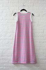 Sporty Stripe Knit Dress S