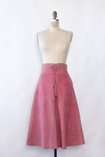 Sheryl Suede Flare Skirt M/L