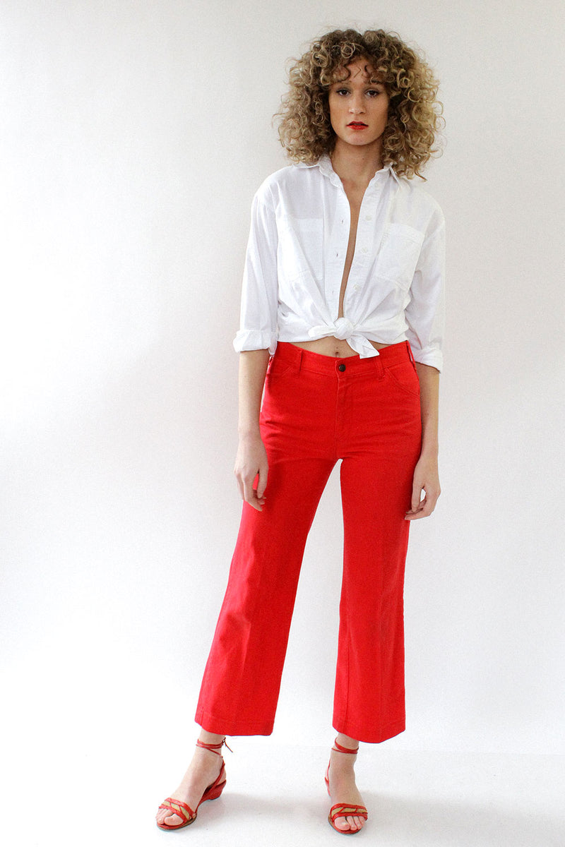 Red Kick Flares S
