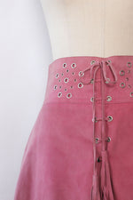 Sheryl Suede Flare Skirt M/L