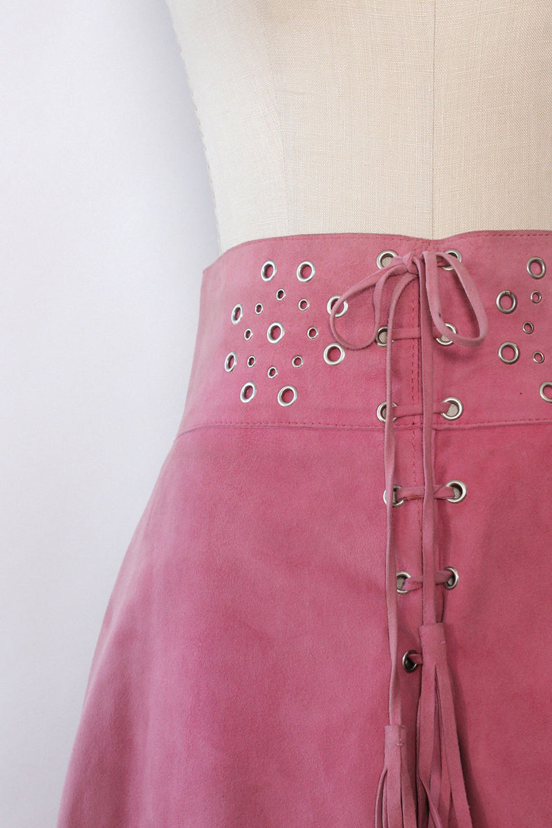 Sheryl Suede Flare Skirt M/L