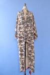 Midcentury Abstract Kimono S-L