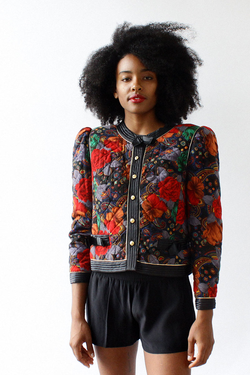 Baroque Quilted Jacket M