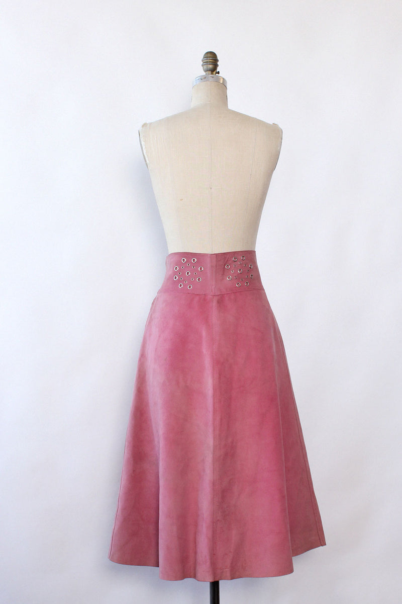Sheryl Suede Flare Skirt M/L