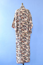 Midcentury Abstract Kimono S-L