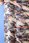 Midcentury Abstract Kimono S-L