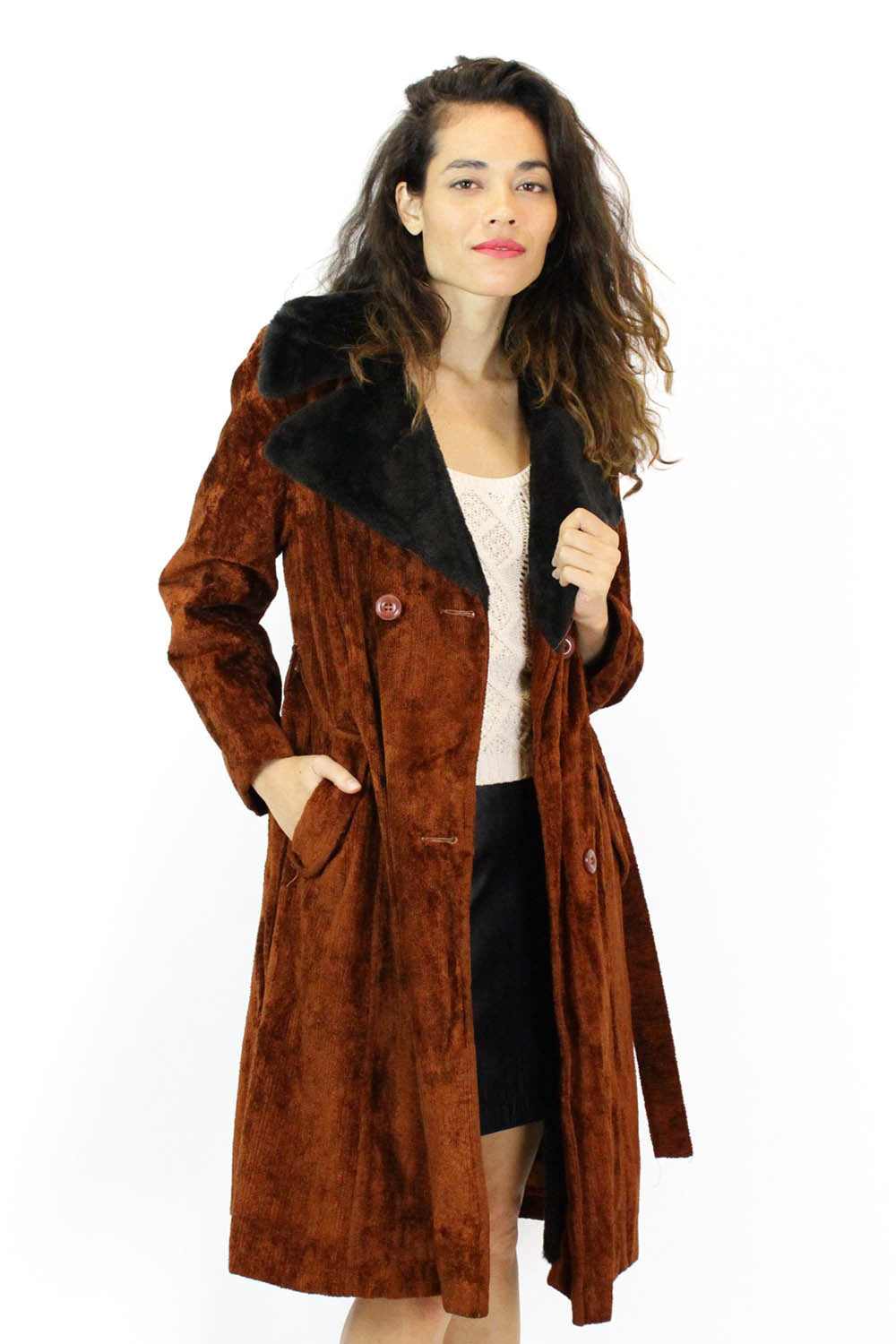 vintage carpet coat