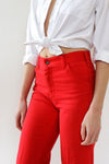 Red Kick Flares S