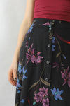 Black Orchid Flare Skirt M/L