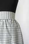 Taffeta Check Skirt M/L