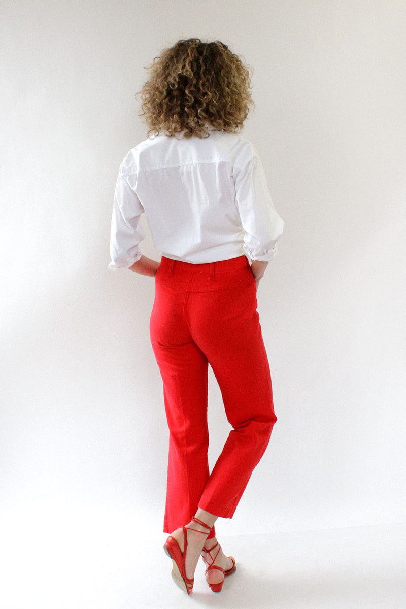Red Kick Flares S