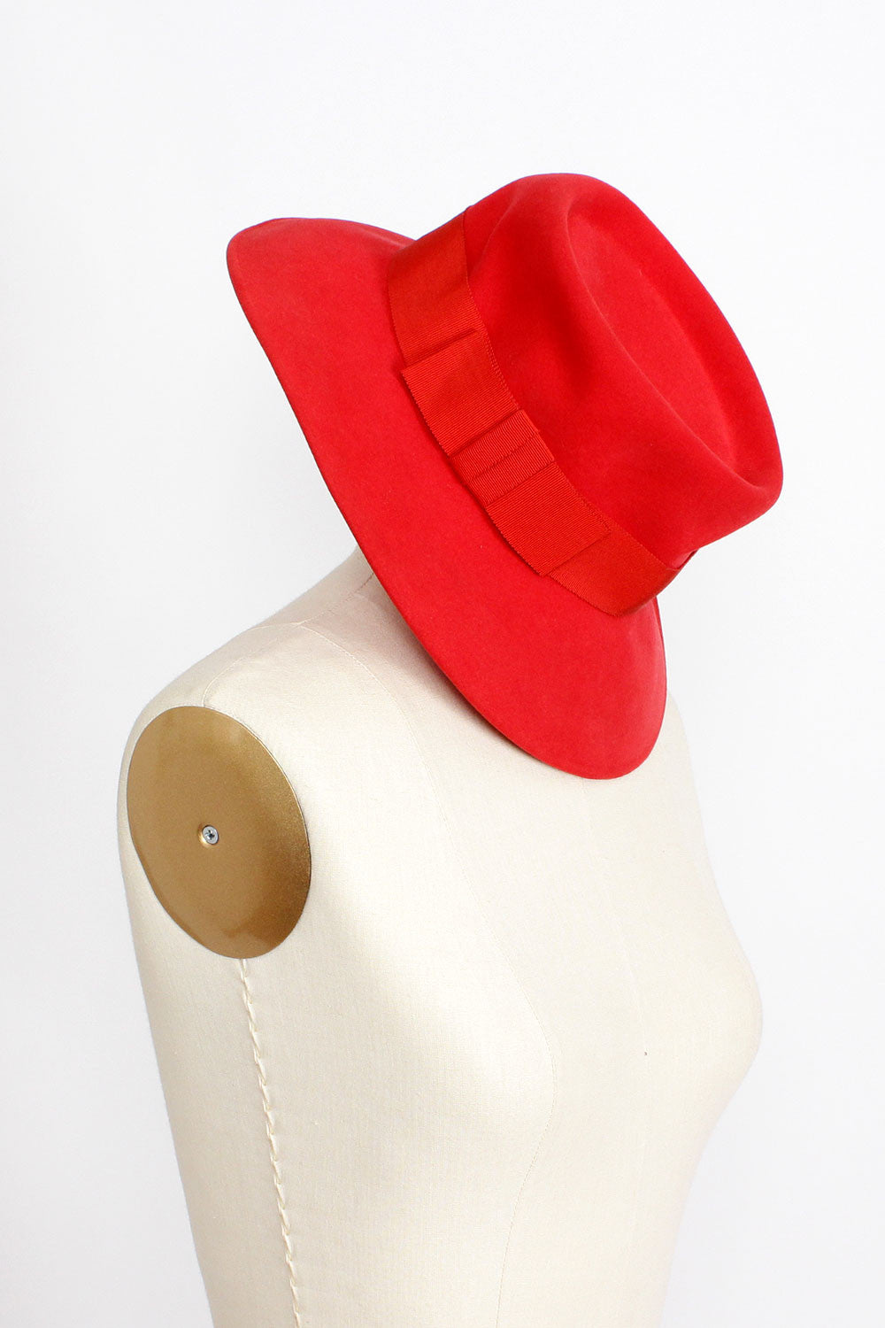 50s B. Altman Scarlet Hat