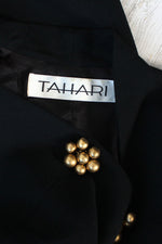 Tahari Grape Cluster Tailored Dress M/L