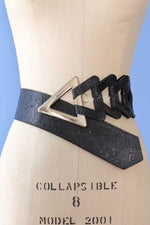 Embossed Badass 80s Belt