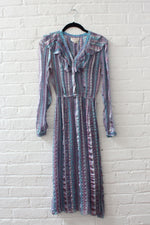 Sheer Silk Lavender Dress XS/S