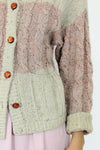 Oatmeal Nubby Cardigan M