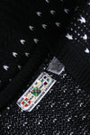 Speckled Slouchy Sportif Cardigan M